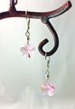 Lulubelle Earrings - Pink Swarovski Flowers